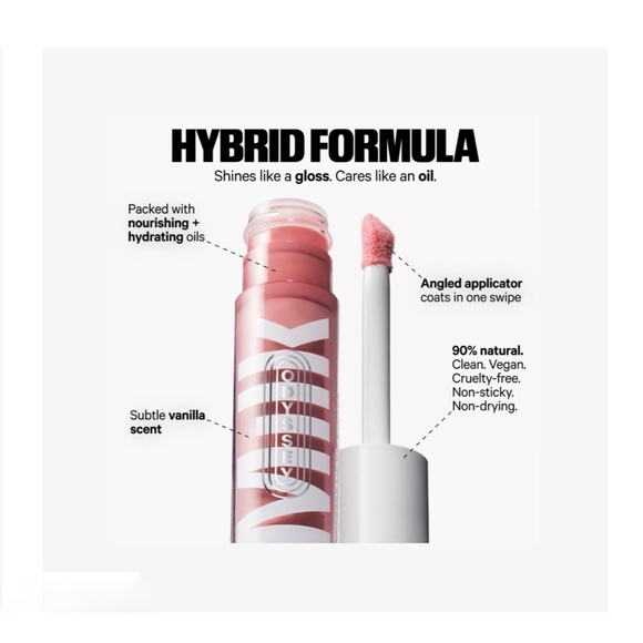 Milk Makeup, Odyssey Lip Oil Gloss, Hydrating lip gloss, Globetrot - Picture 5 of 8